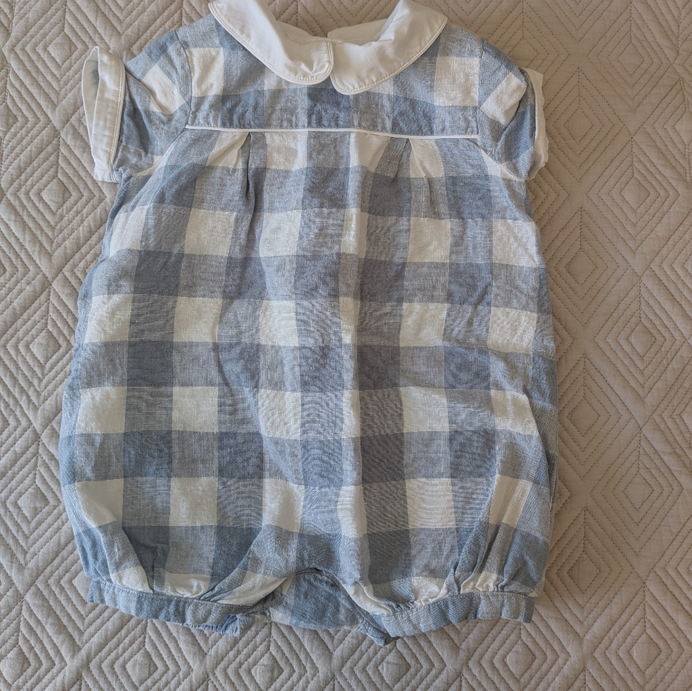 Ralph Lauren Linen Romper 12m